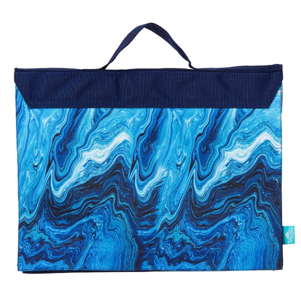 Spencil School Library Bag | Ocean Marble ⭐️