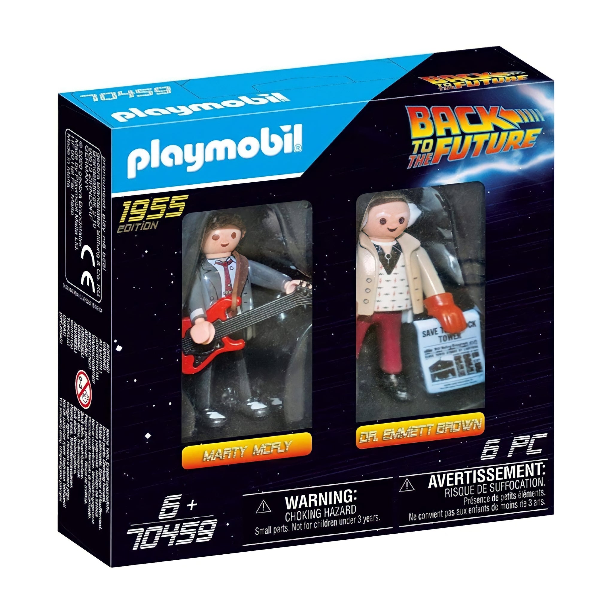 Playmobil Back To The Future Figurines | Marty McFly & Emmett Brown