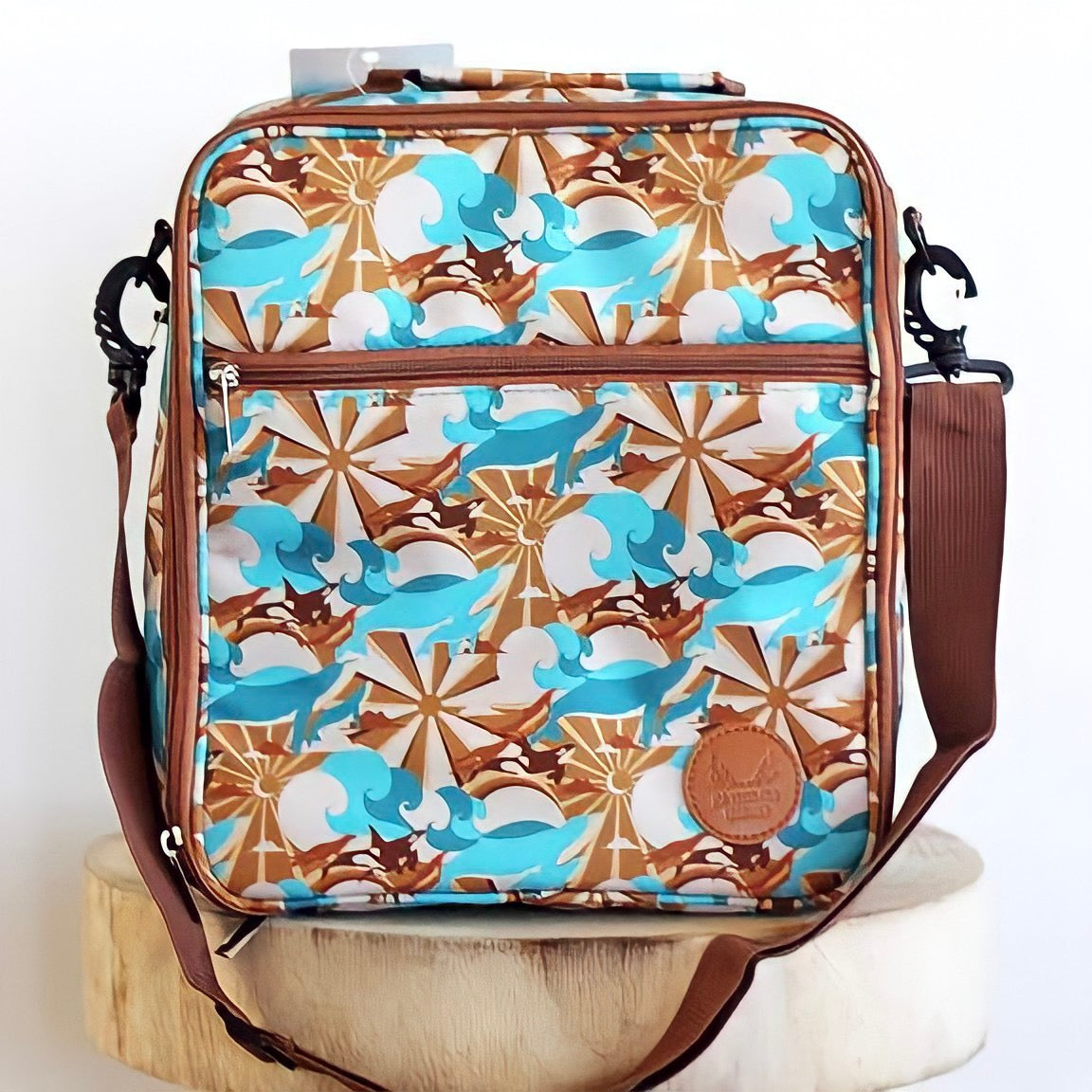 The Young Folk Collective Insulated Lunch Bag | Into the Ocean