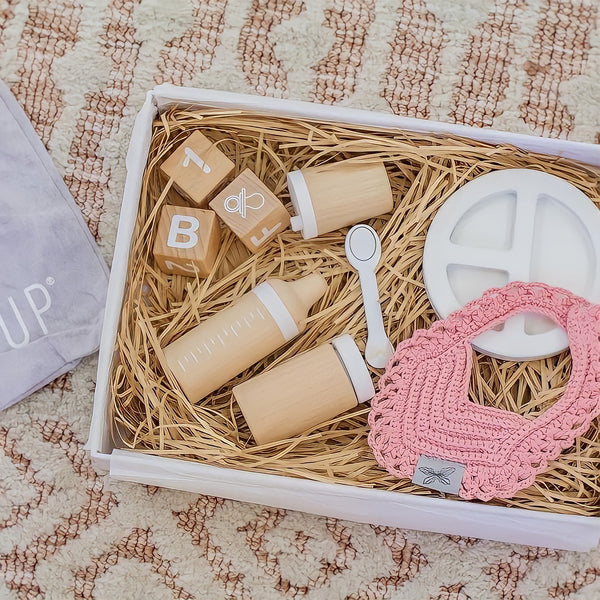 Astrup® Wooden Pretend Play Doll Feeding Set | 9 Pieces ⭐️