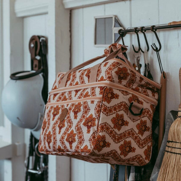 The Young Folk Collective Large Picnic Cooler Bag | Lotus Fleur ⭐️